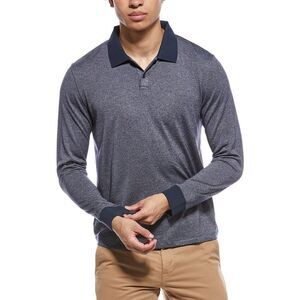 Theory Mens Goris Activate Polo Shirt, Blue